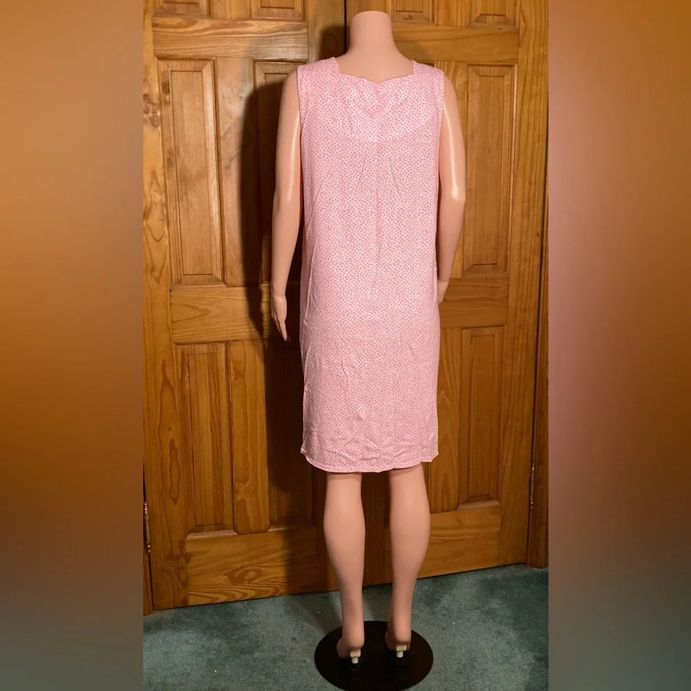 NWOT Simply Basic Vintage 90s Nightgown Nightie Pink Size XL 16/18